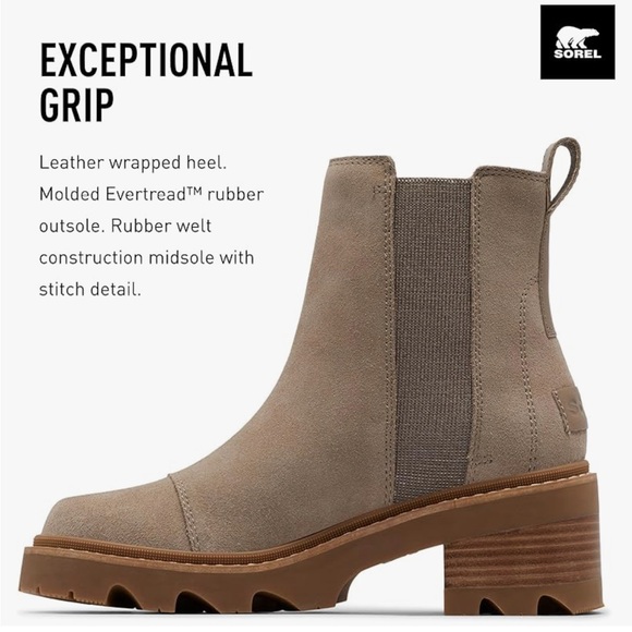 Sorel Women’s Joan Now Chelsea Boot NWOB
Omega Taupe/Gum II - Picture 3 of 13